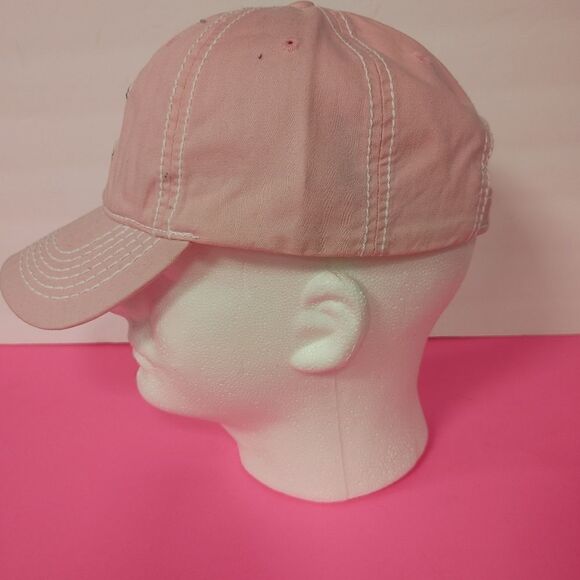 LADIE'S BLING CAP WITH CHROME LETTER "C" - Picture 3 of 7